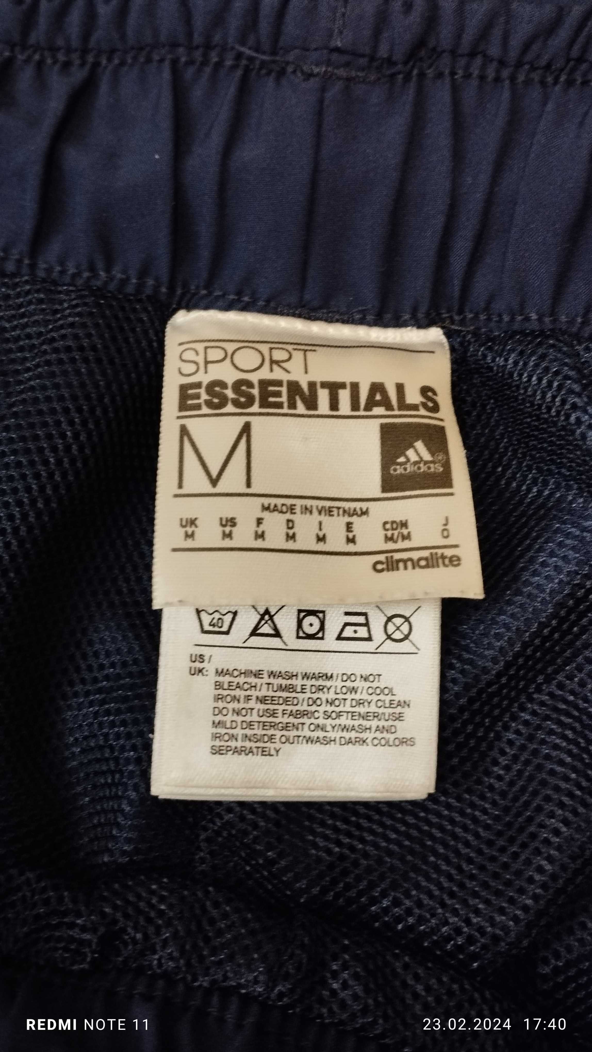 Męskie spodnie dresowe Adidas