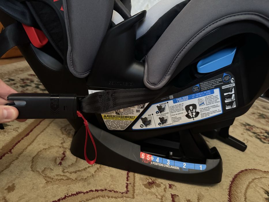 Автокресло Evenflo All4One DLX, от 1,8 до 54,4 кг Автокрісло Дитяче