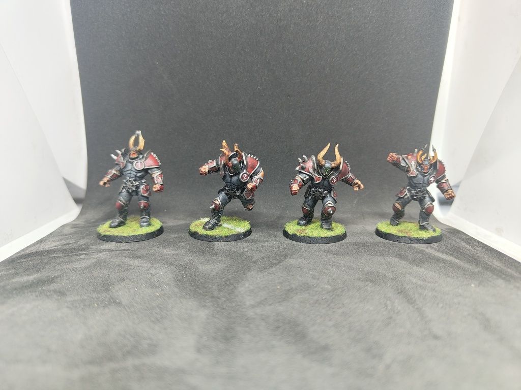 Bloodbowl - chaos team willly minatures