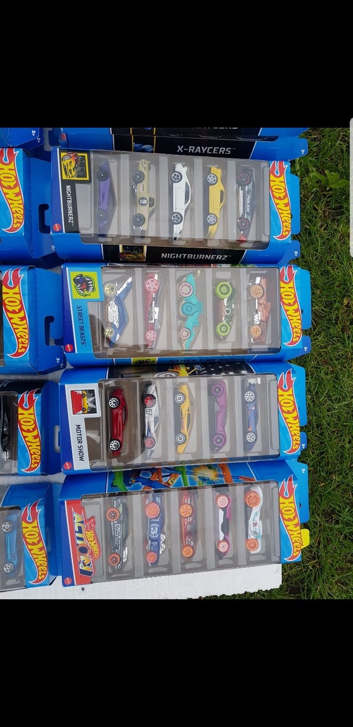 5 pak, hot wheels autka 5pack resoraki