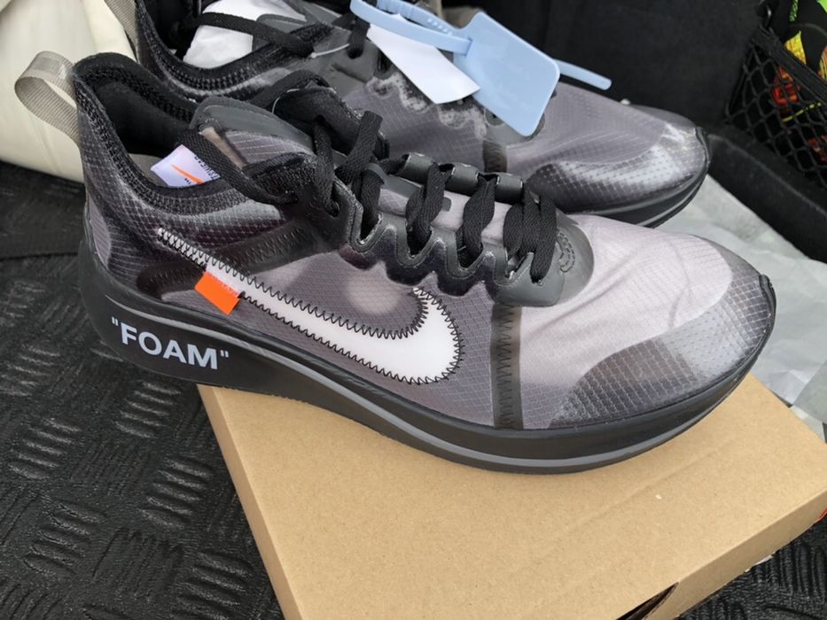NIKE Zoom FLY x OFF- WHITE. 42.5