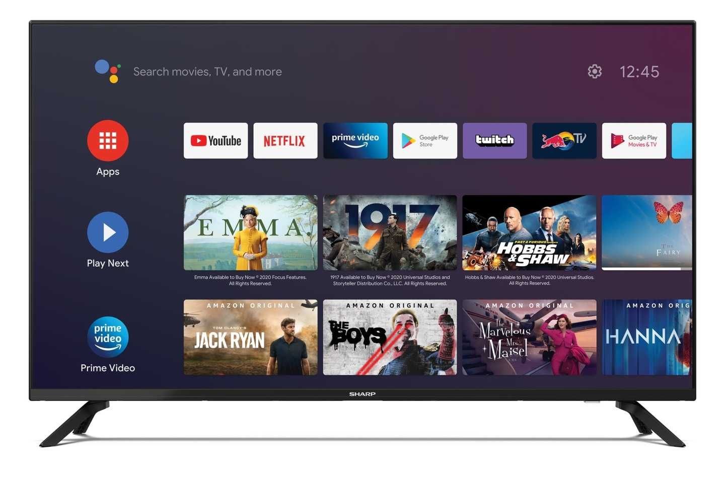 Telewizor LED 40" SHARP 40FG4EA Full HD Android TV