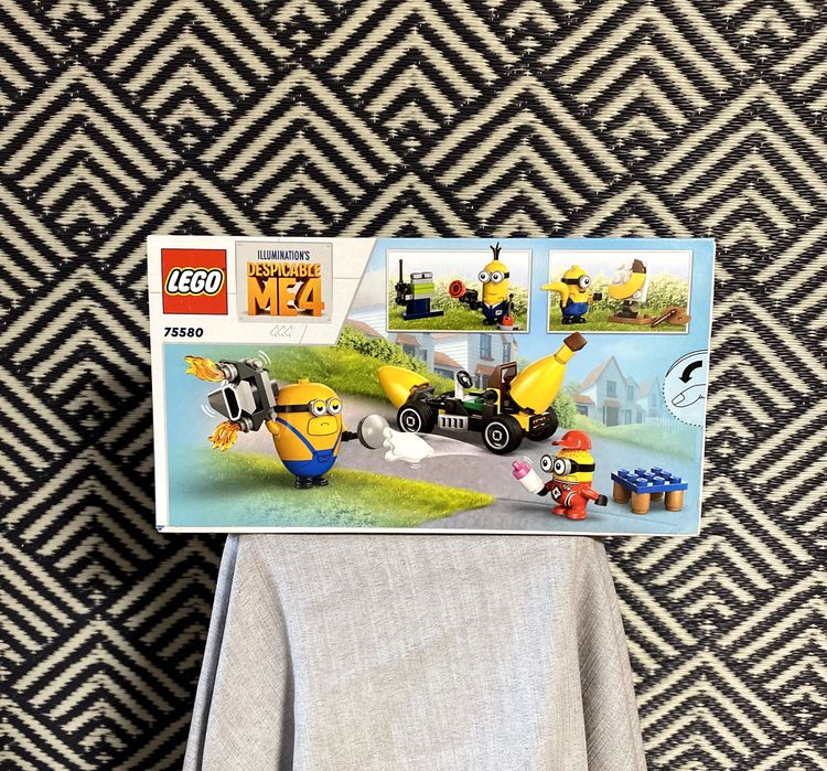 LEGO 75580 Minions - Minionki i bananowóz