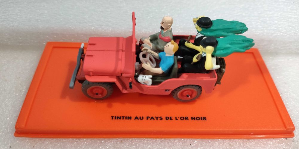 Tintim - 2 carros