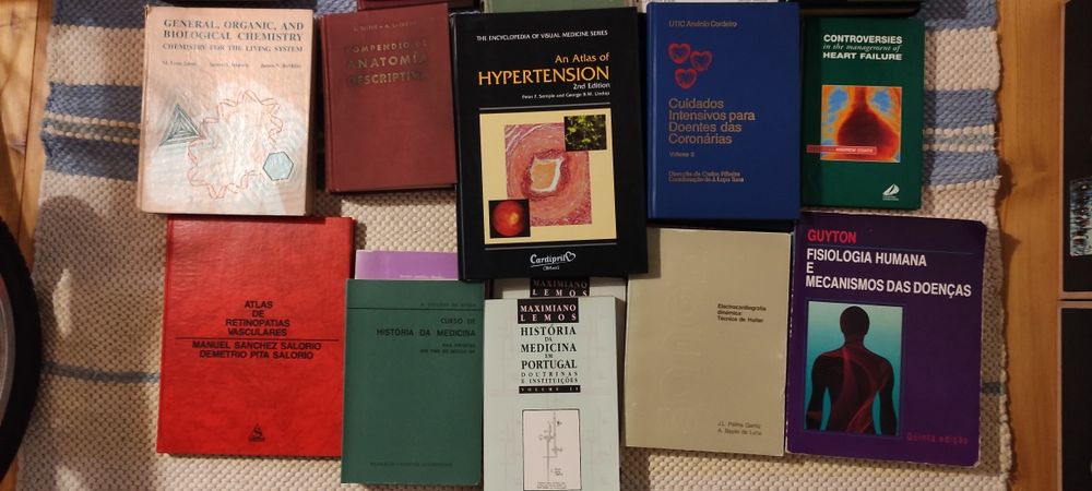 Conjunto livros medicina