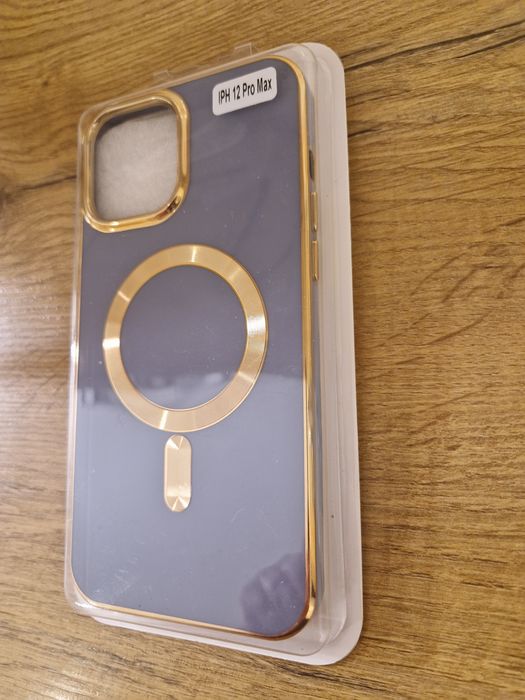 Etui Beauty Magsafe Case do Iphone 12 Pro Max niebieski