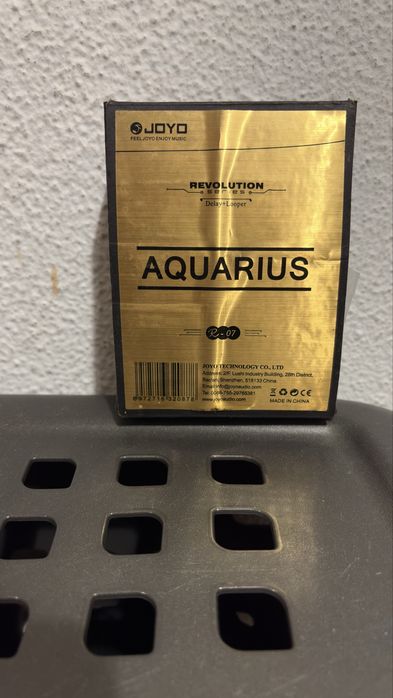 Aquarius joyo. Pedal de efeitos para guitarra. Delay aquarius joyo