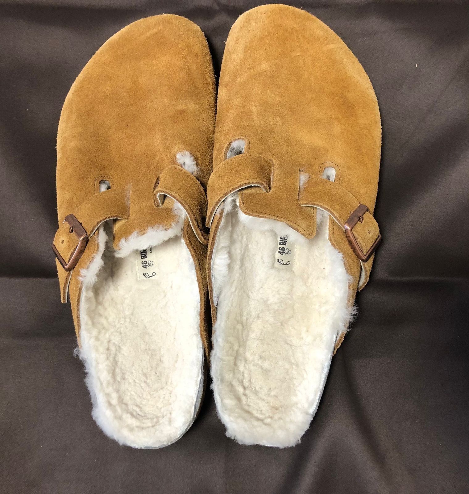 Домашні шкіряні тапочки (мюлі) Birkenstock