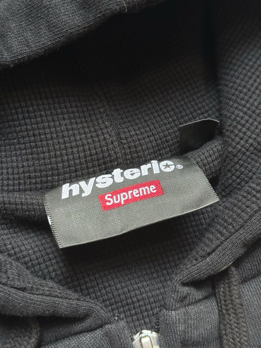 Supreme x Hysteric Glamour Black Zip Hoodie