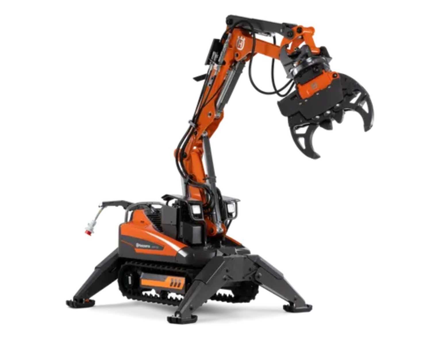 Robot wyburzeniowy- kucie betonu