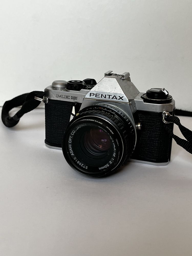 Pentax ME Super + Asahi PENTAX-M 50mm + futerał