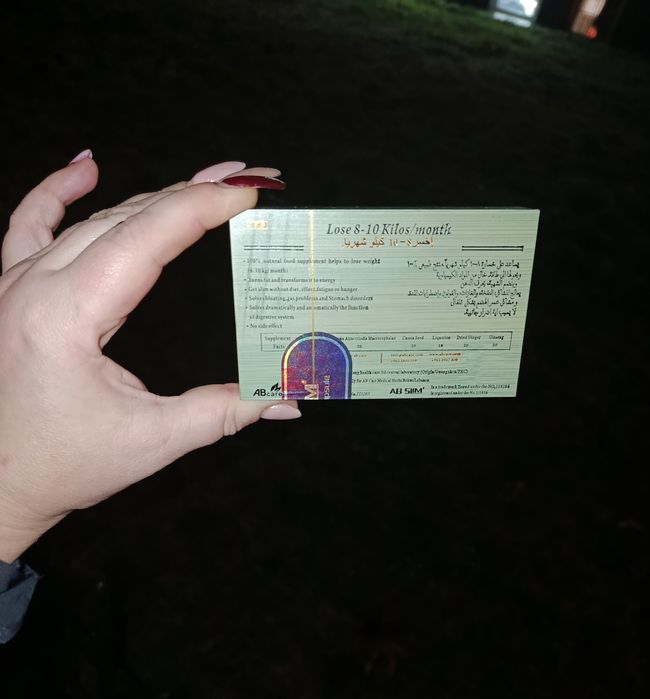 Ab Slim original natural capsules((10шт