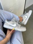 Женские кроссовки Nike SB dunk grey / Найк СБ данки серые 37 38 39
