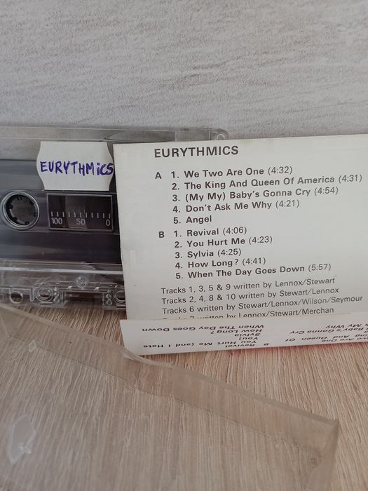EURYTHMICS - We top arę one. Kaseta magnetofonowa.