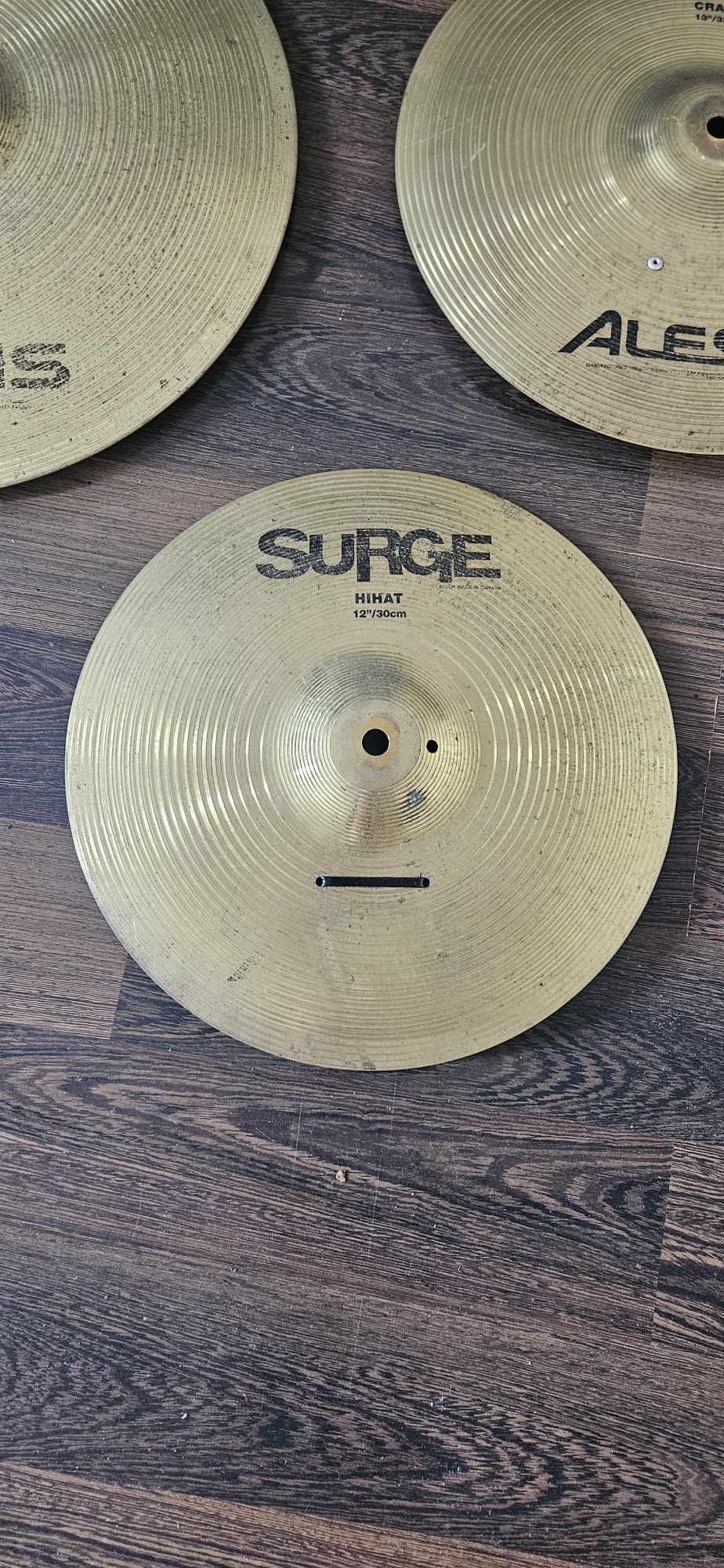 Talerze Alesis Surge perkusja elektroniczna ride crash hihat