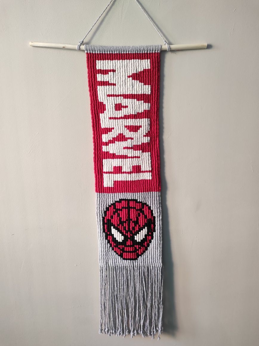 Marvel Spiderman makatka duża