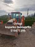 Usługi koparką- ładowarką