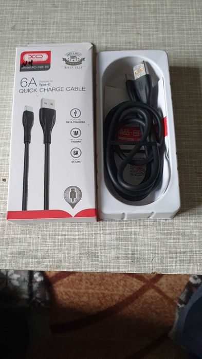 Шнур USB-C для быстрой зарядки