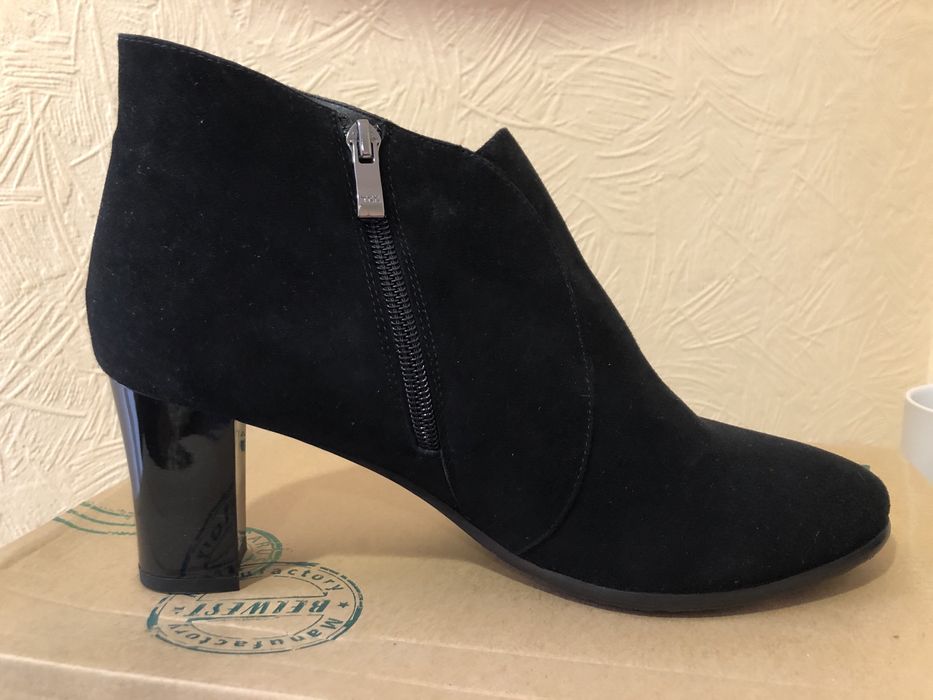 Полуботинки / полусапоги, натуральная кожа, 41 размер