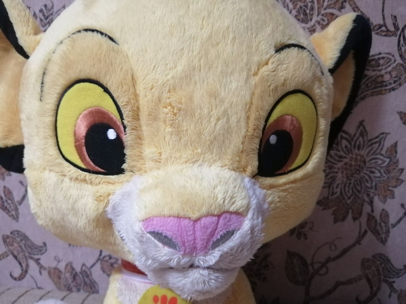 Симба Disney большая мягкая игрушка король Лев сімба из мультика