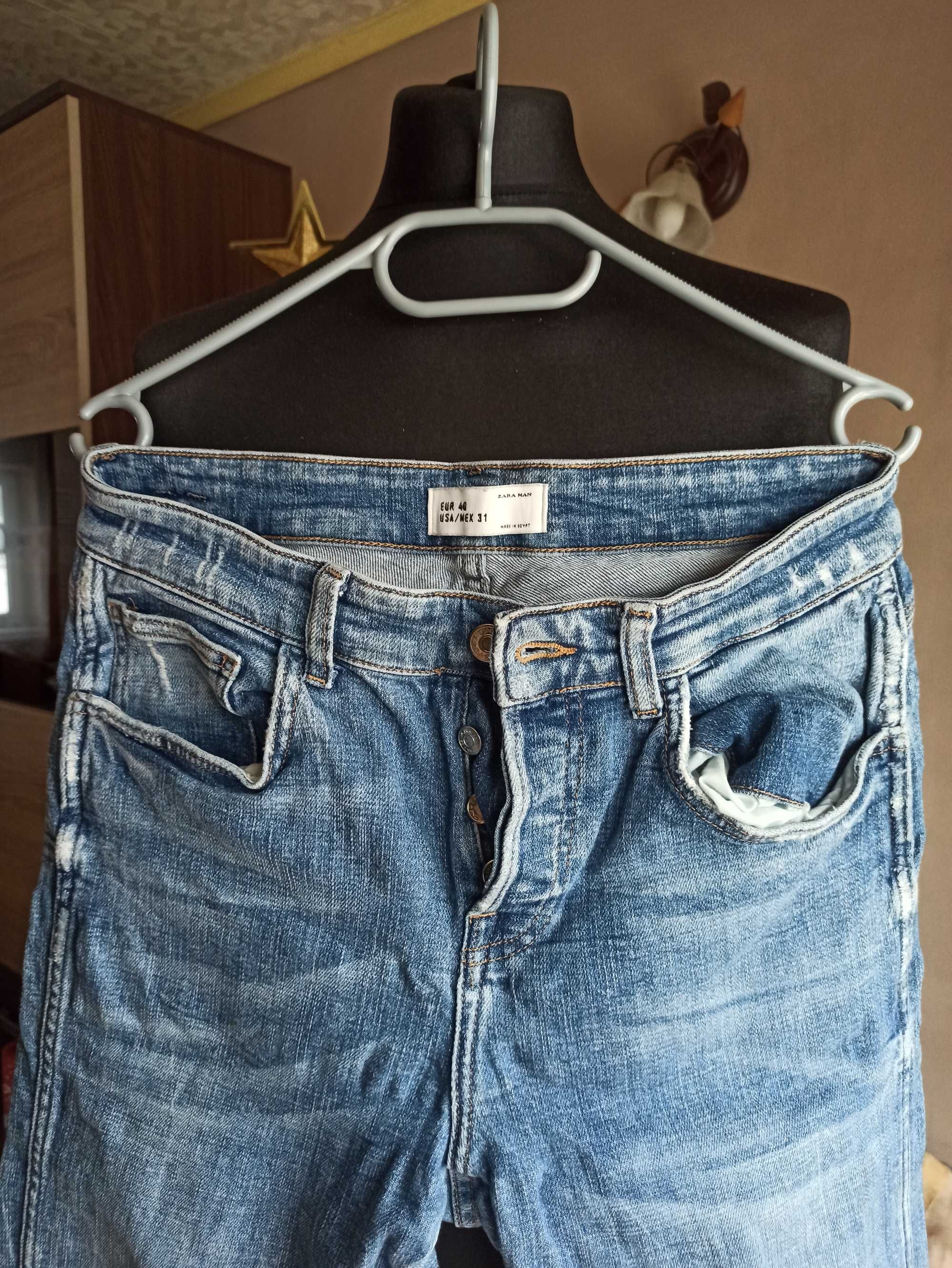 Zara męskie jeansy dżinsy spodnie M 40 31