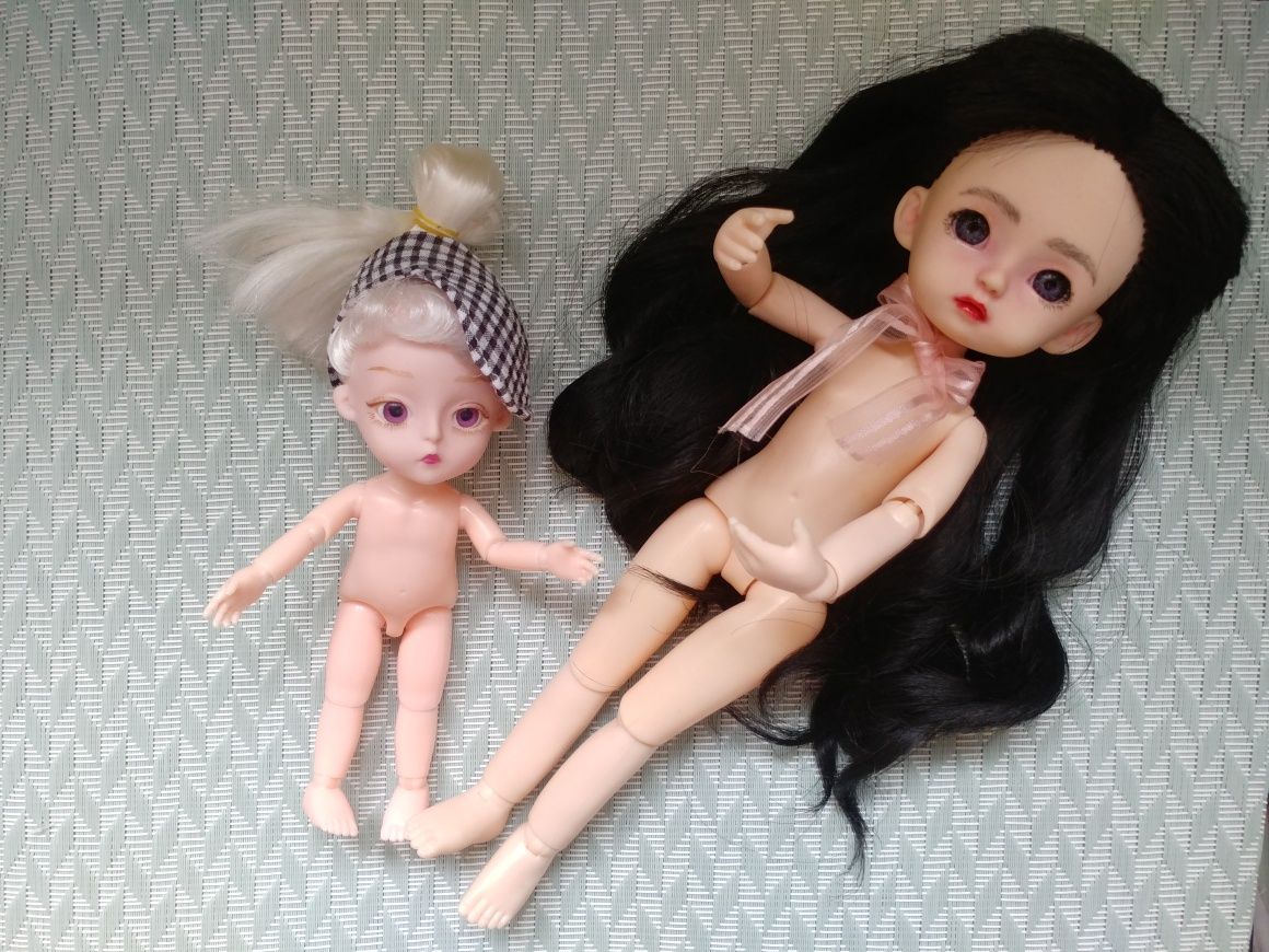 Zestaw lalka bjd 1/6 i 1/8