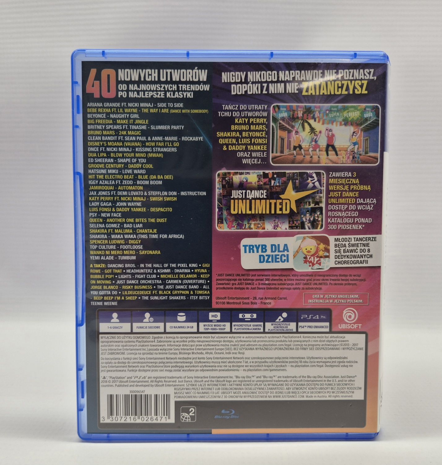 Gra JUST DANCE 2018 PS4, Komis Jasło Czackiego