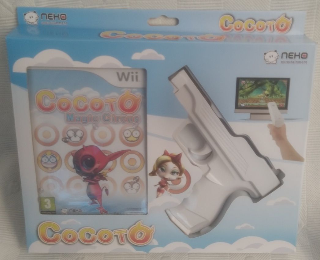 Conjunto Cocoto Magic Circus Nintendo Wii NOVO