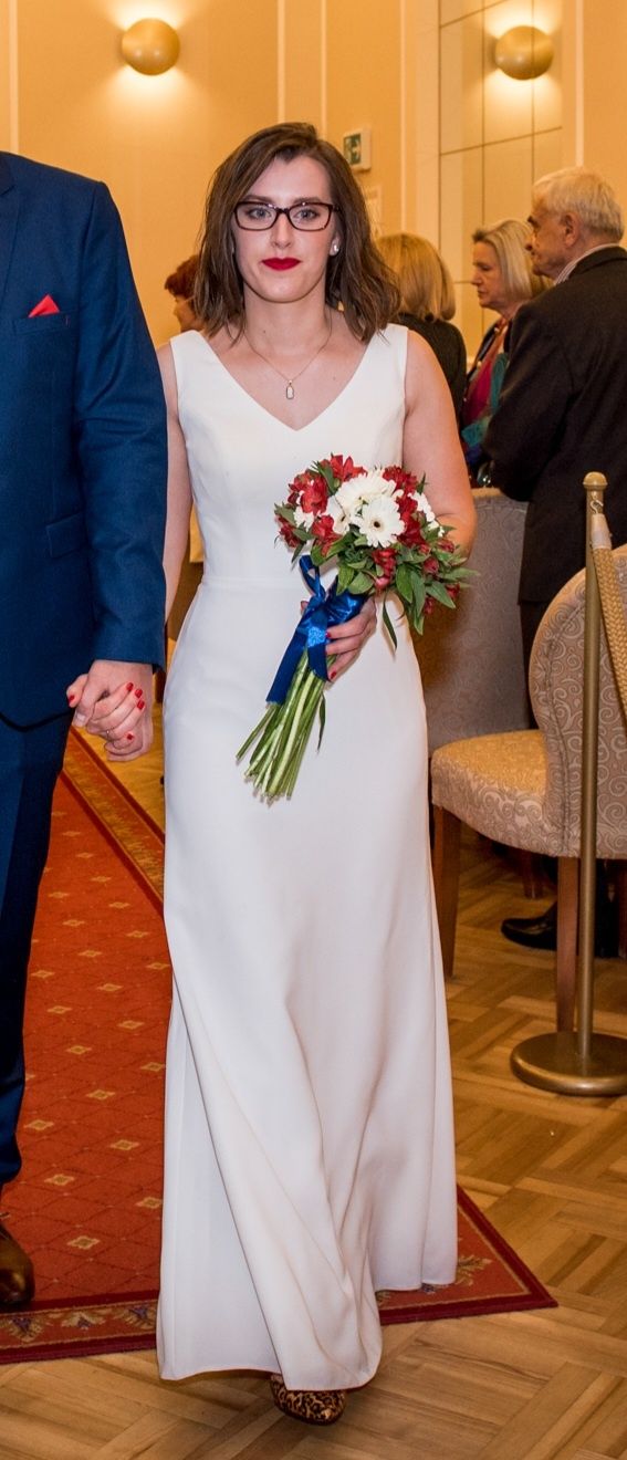 Suknia ślubna GALA 38 165cm