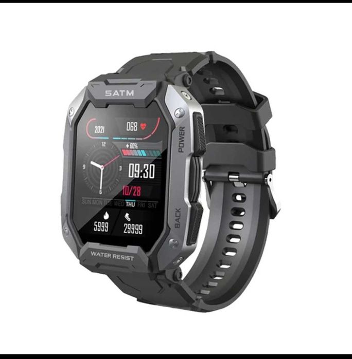 Smartwatch zegarek wojskowy taktyczny sportowy wodoodporny nowy