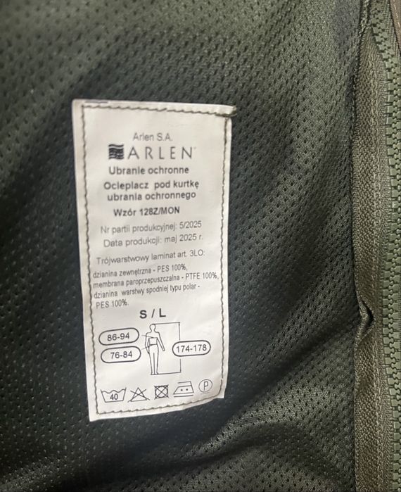 Kurtka Goratex wraz z spodniami , nowa idealna na zime