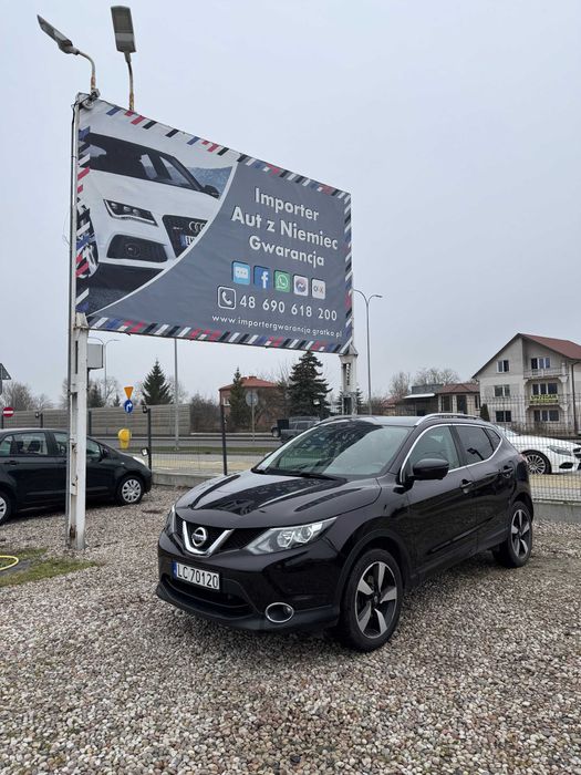 Nissan Qashqai 1.6 benzyna kamera cofania nawigacja GPS czujniki