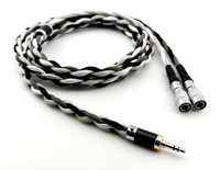Ręcznie wykonany kabel do Mr SPEAKERS / DAN CLARK 3,5mm kolory