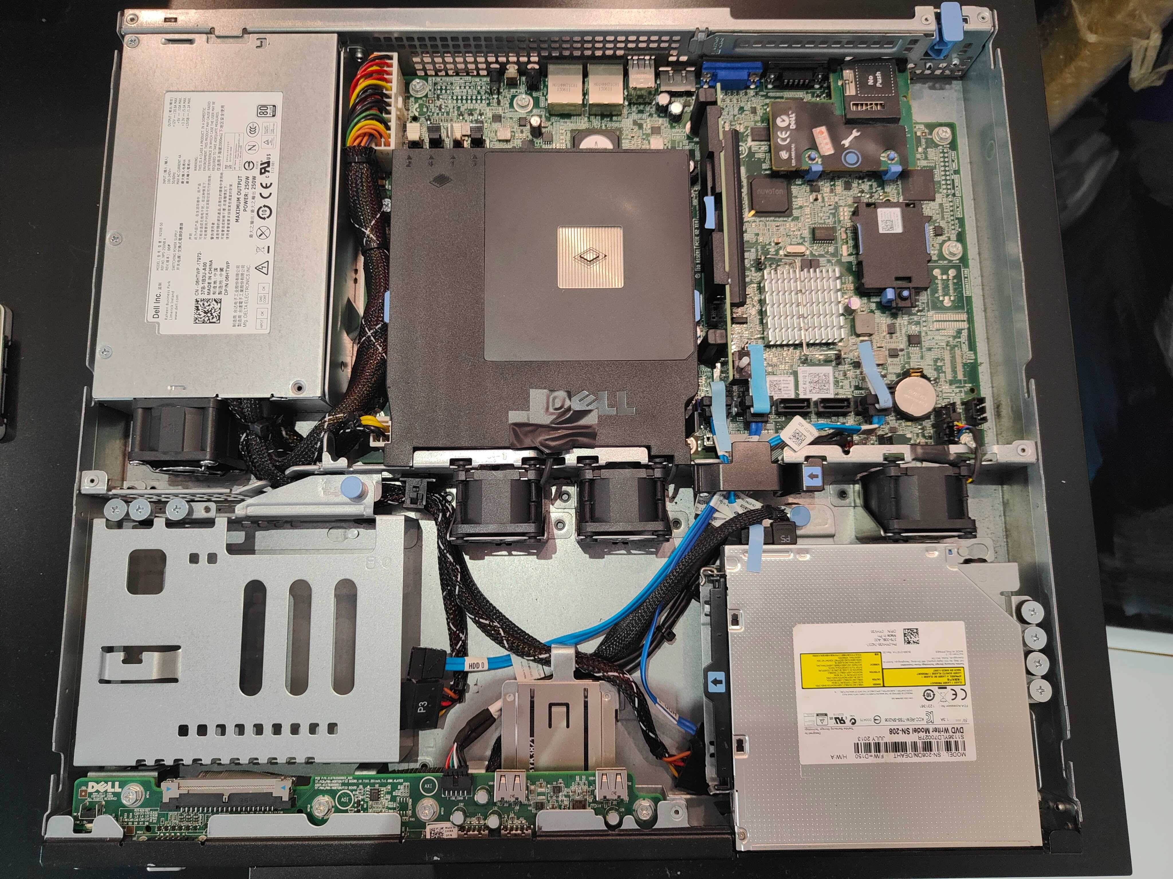 Dell PowerEdge R210ii - E3-1220 v2 - funciona a 100%