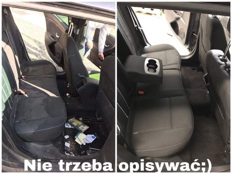 Pranie tapicerki samochodowej, meblowej, dywanów/wykładzin - U KLIENTA