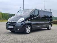 Opel Vivaro Vivaro 9 osób*LONG*Klima*Nawiewy*2x drzwi przesuwne*Hak*SUPER STAN!