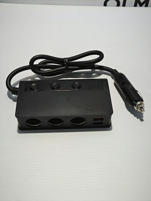 Qc 3.0 Lcd Ładowarka Rozdzielacz + 4X Usb Rozdzielacz 12/24V