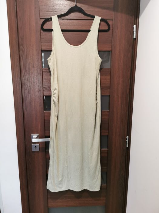 Sukienka ciążowa h&m suknia prążkowana w prążek L 40 dla kobiet w ciąż