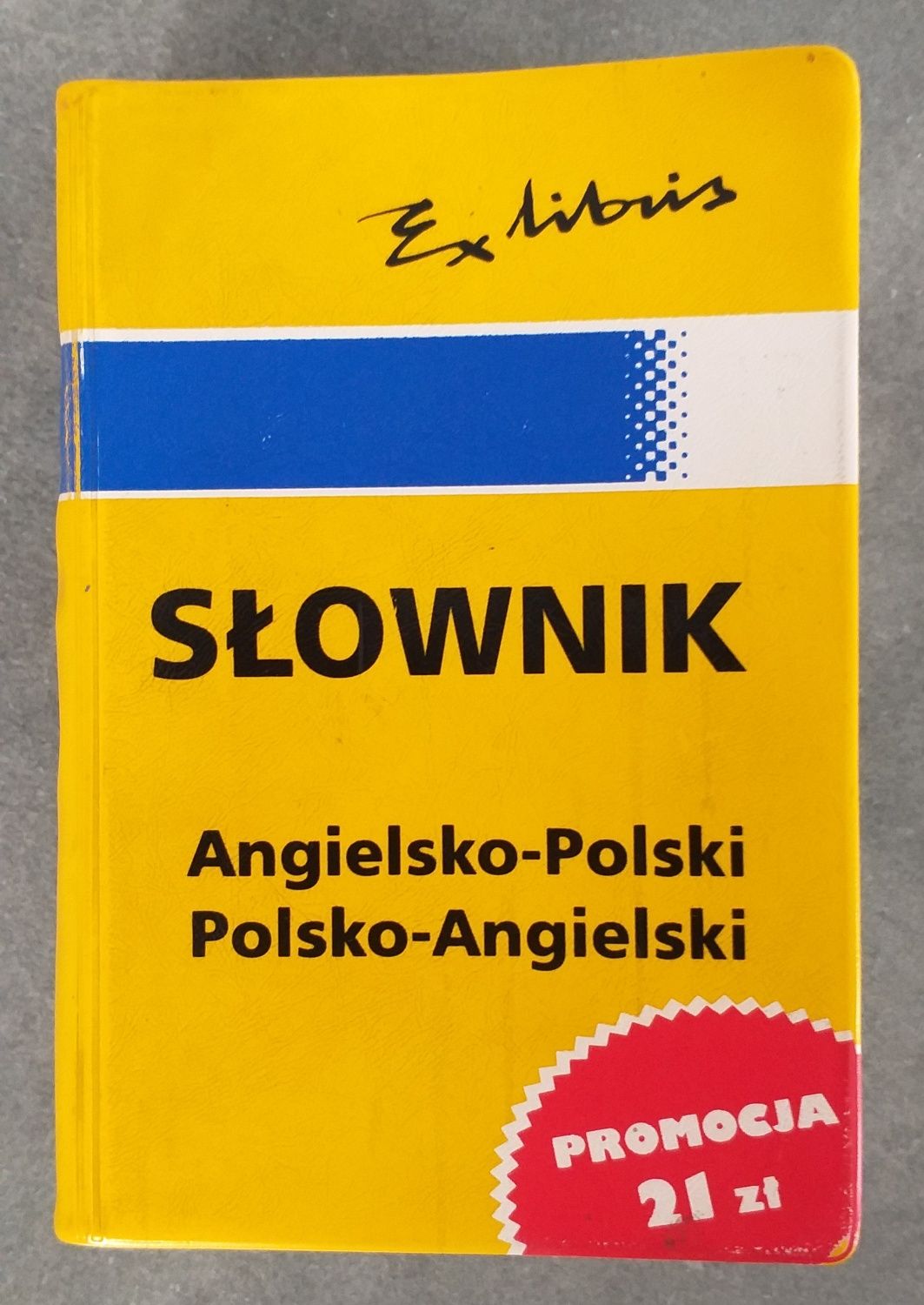 Słownik angielsko-polski, polsko-angielski.ExLibris