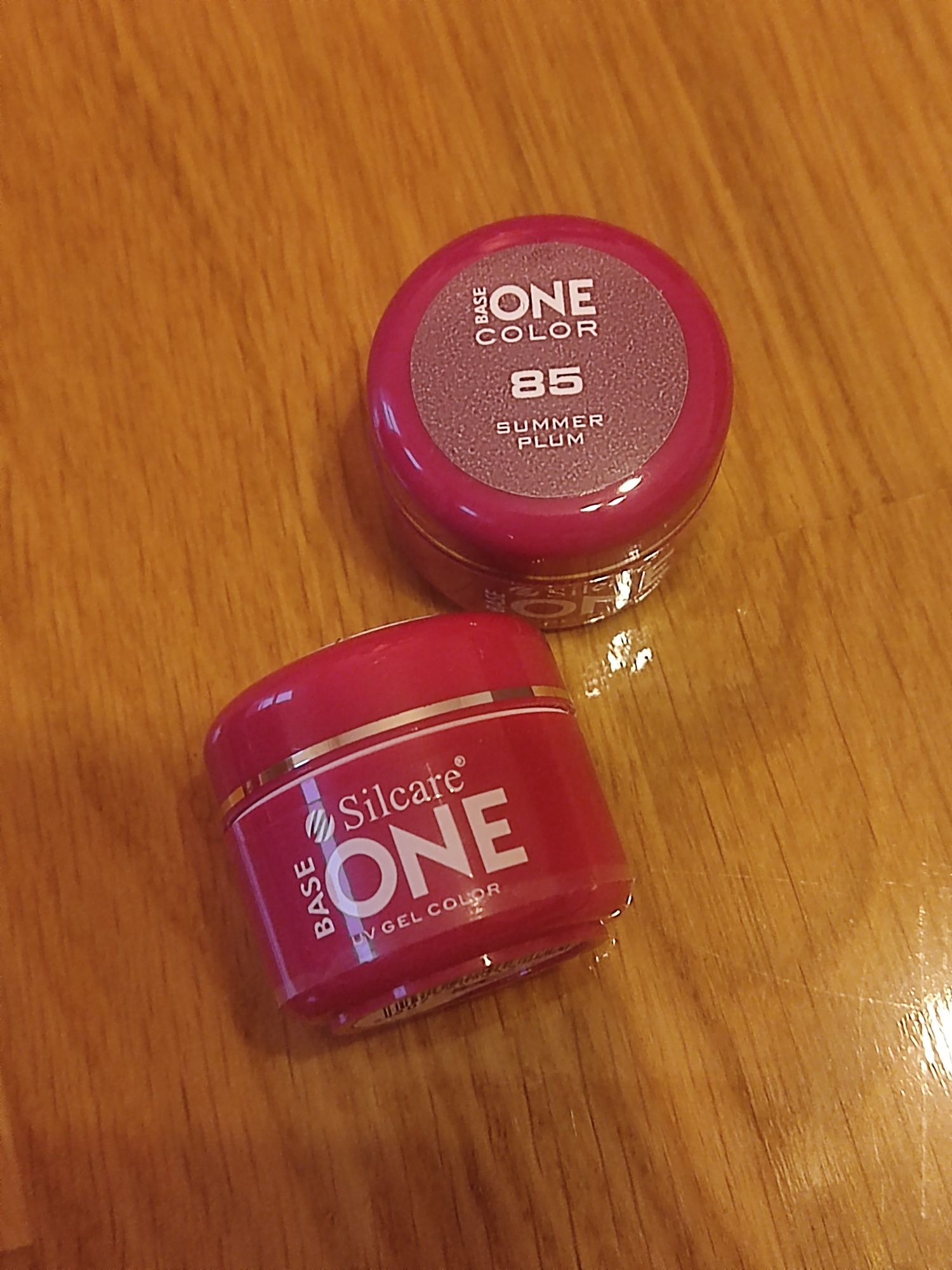 Nowy żel do paznokci silcare base one color UV gel 85 summer plum mani