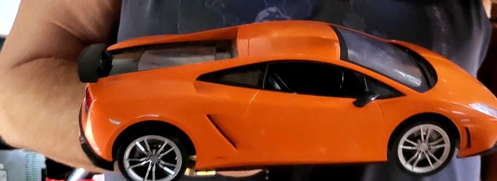 Машинка на радиоуправлении большая, Lamborghini,статуэтка,фарфр,sharp