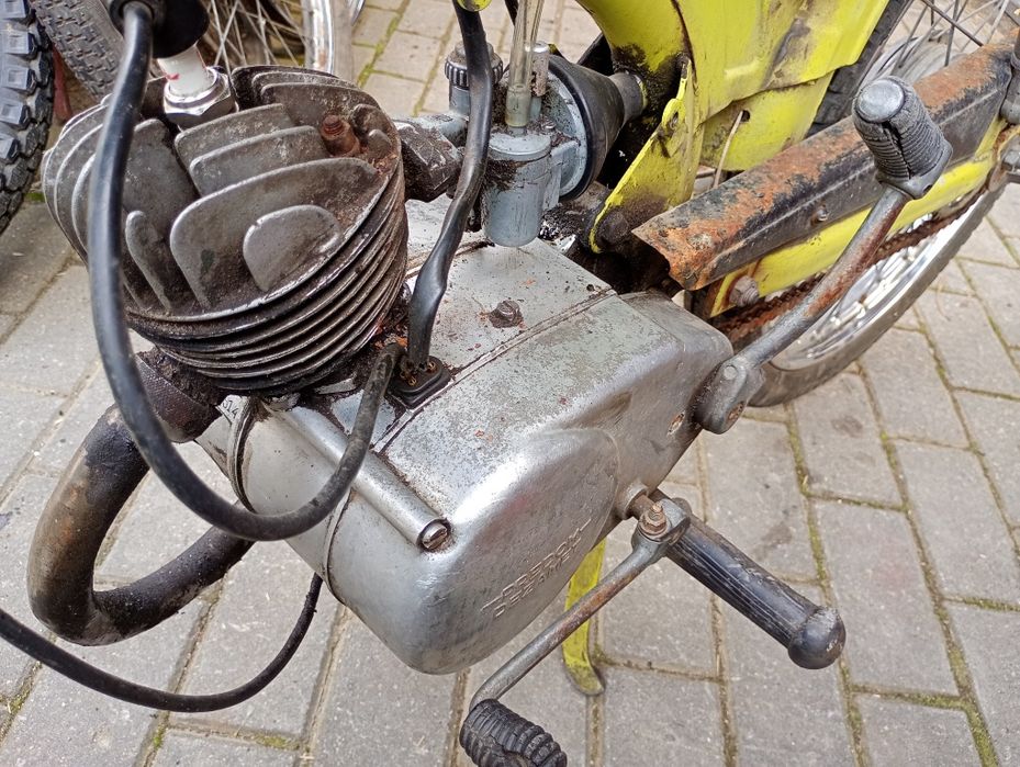 Silnik 025 motorynka Komar Romet dwubiegowy