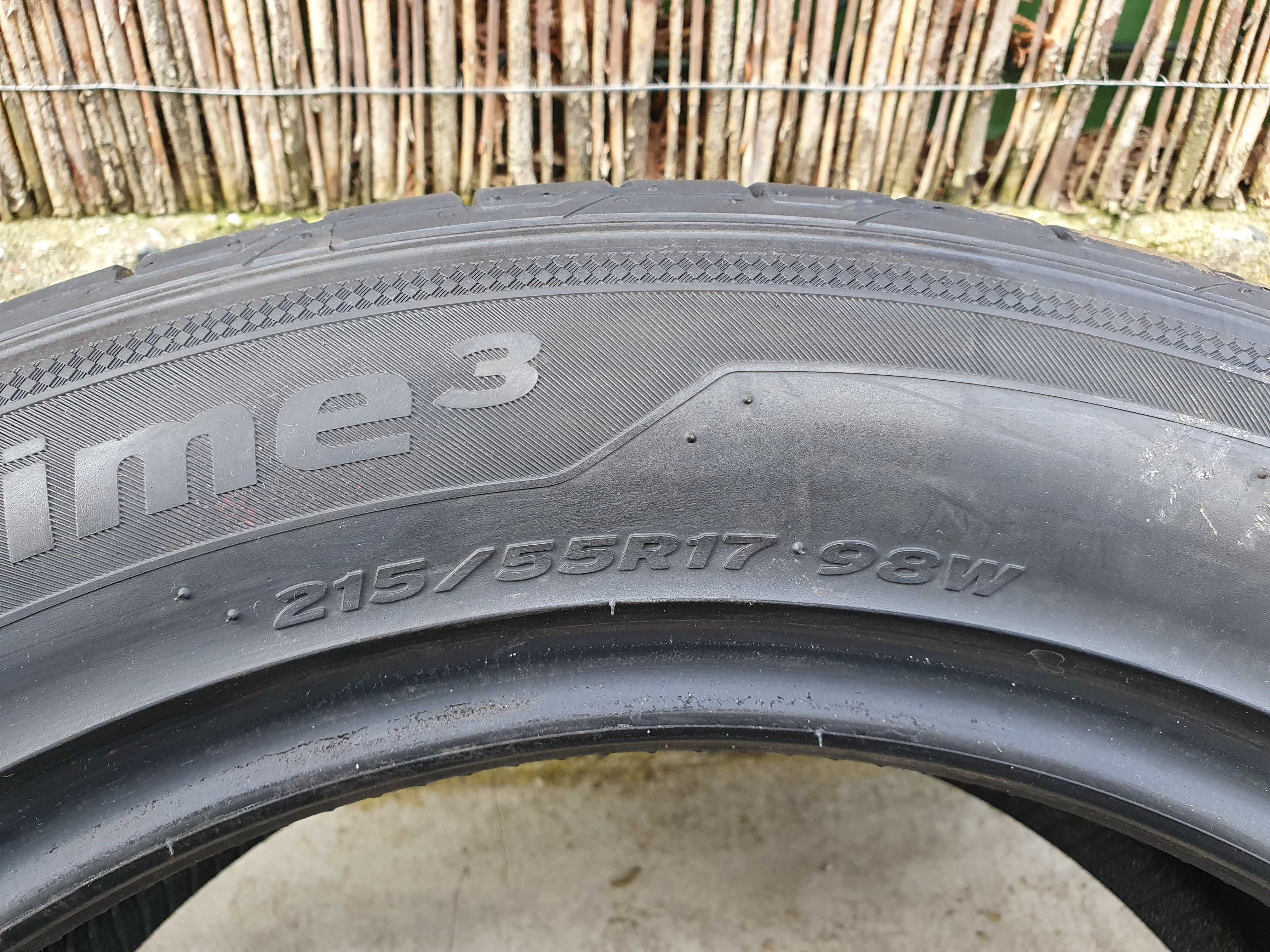 2x 215/55/17 98W Hankook Ventus  7,5mm 2018r.