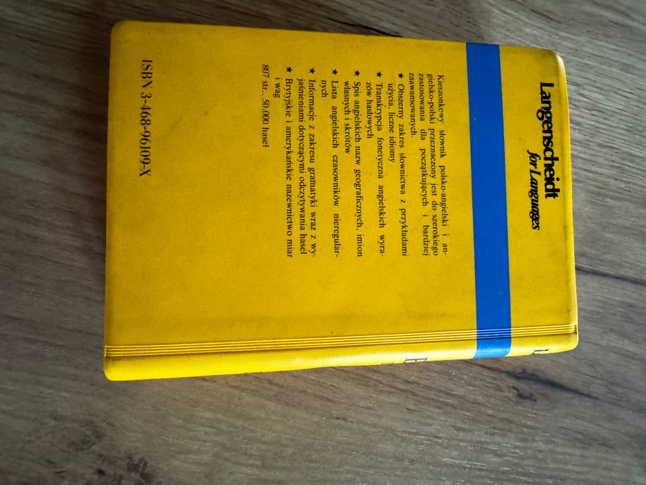 Kieszonkowy słownik polsko-angielski i angielsko-polski