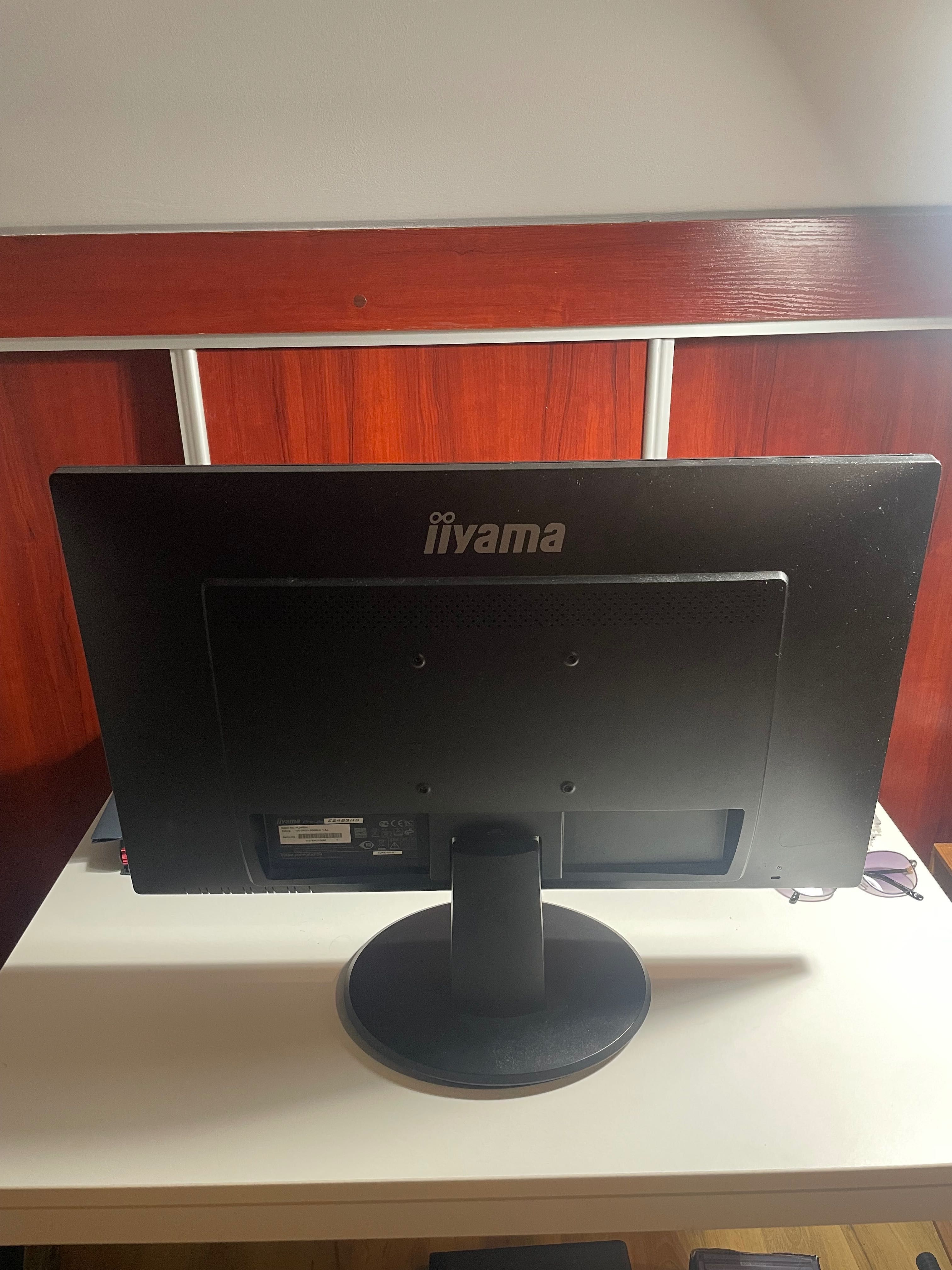 Monitor 24" iiyama ProLite E2483HS Full HD 1080p