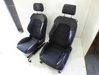FOTEL FOTELE AUDI A3 8P CABRIO 3D LEWY PRAWY PRZÓD PRZEDNI S-LINE ALCANTARA GORLICE