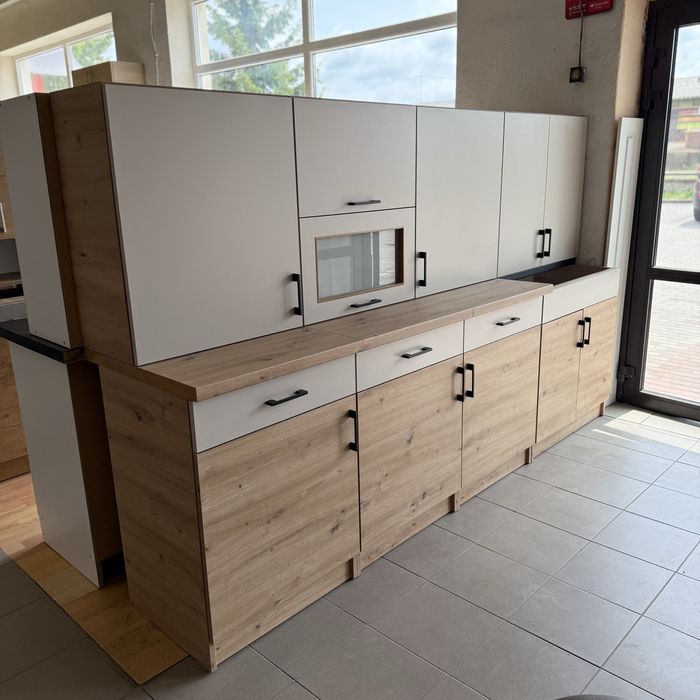 Regał kuchenny artisan +  kaszmir 260 cm – DOWÓZ GRATIS