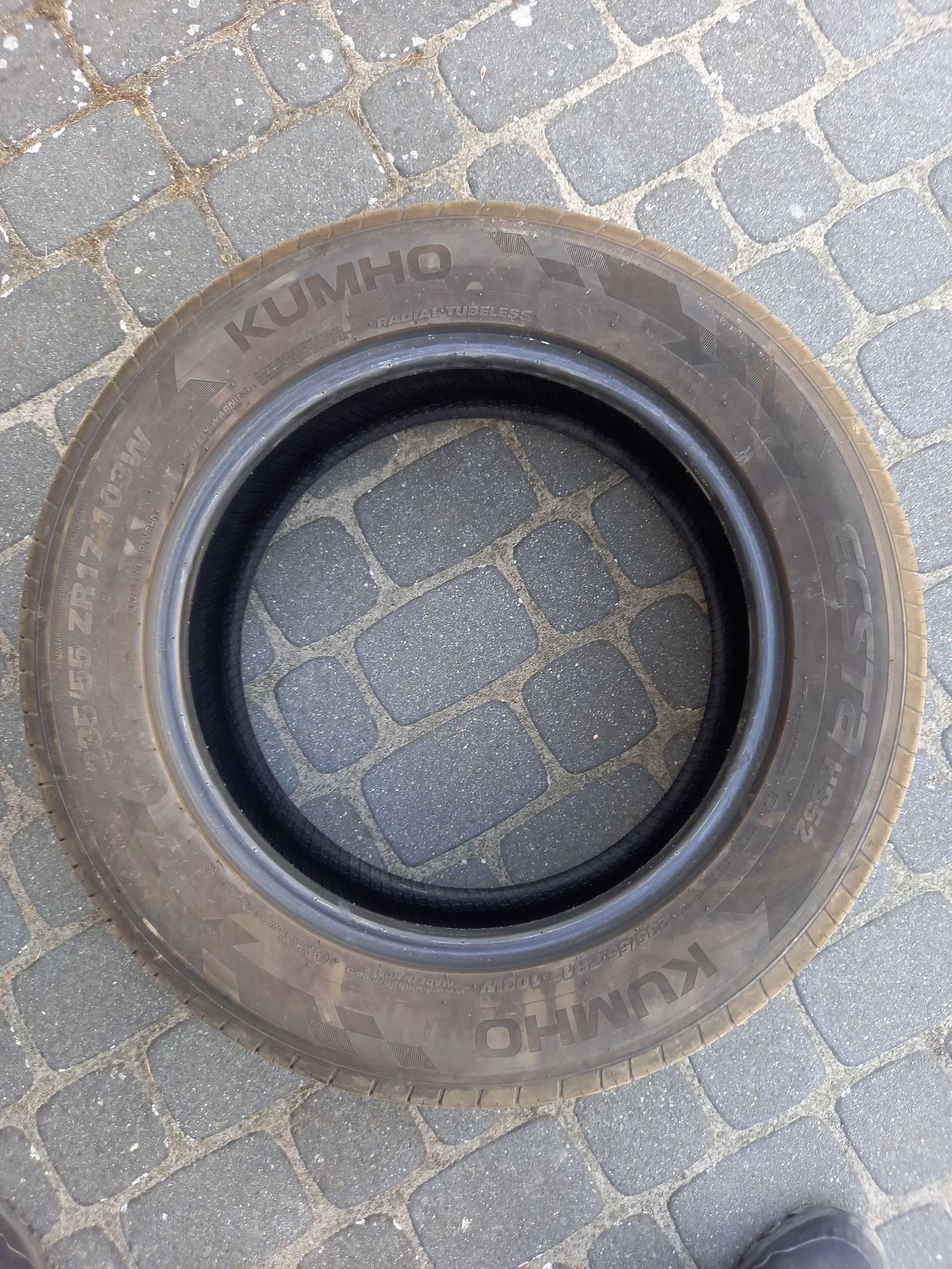 Kumho ecsta 235/55R17 23rok 300zl za 3 sztuki