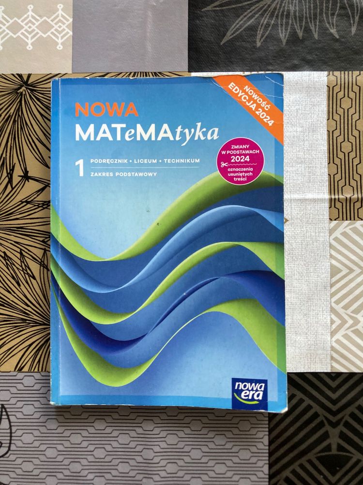 Sprzedam podręcznik z matematyki dla klasy 1 liceum i technikum