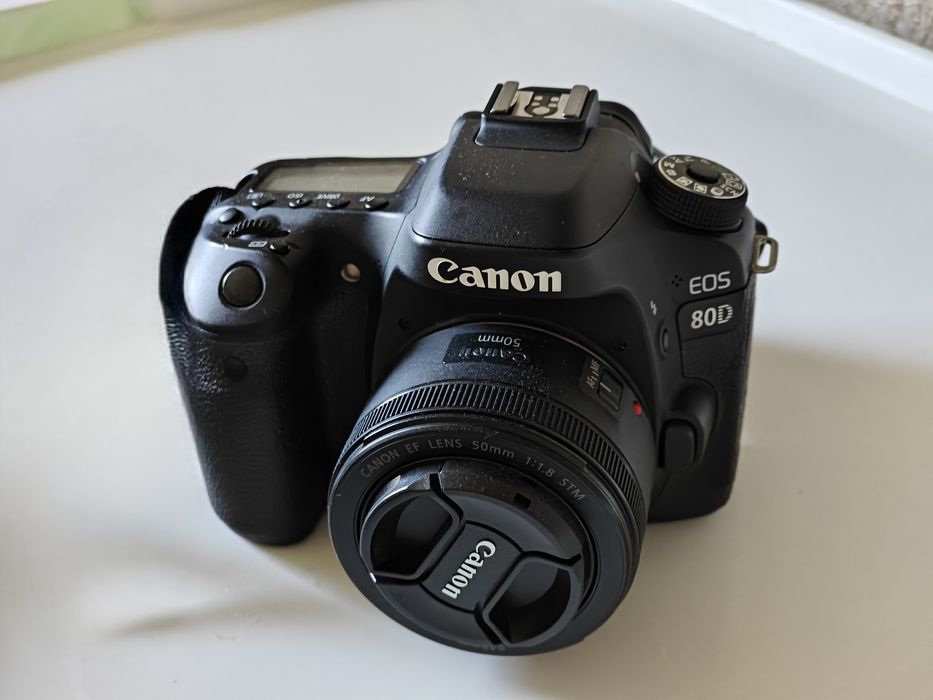 Оренда Canon eis 80d + об'єктив fix 50mm 1:1.8 професійний фотоапарат